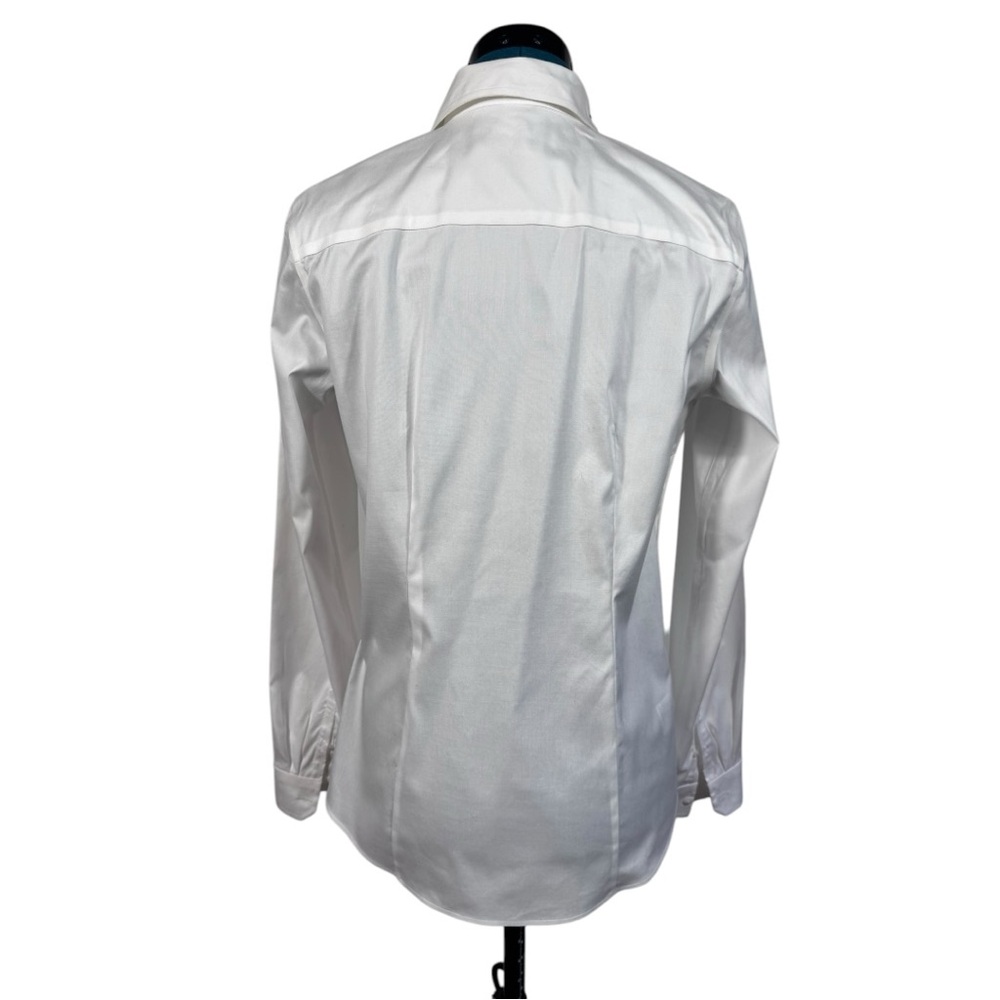 Eddie Bauer Women's White Slim Fit Shirt - Picture 3 of 6